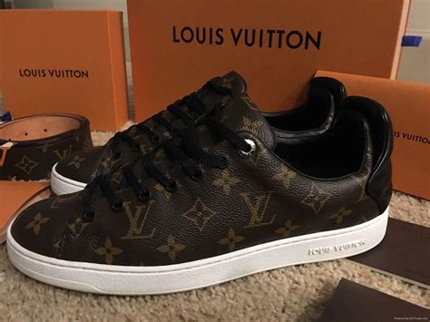 louis vuitton frontrow sneaker red